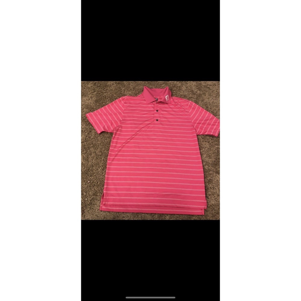 FootJoy Polo Golf Shirt Medium Pink